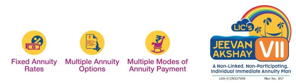 LIC JEEVAN AKSHAY VII PLAN, lic pension plan, lic annuity, lic life certificate, submit life certificate, lic annuity, lic returns, lic fixed deposit, fixed deposit